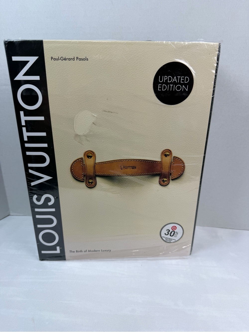 Louis Vuitton Hardcover Book in Black & Cream